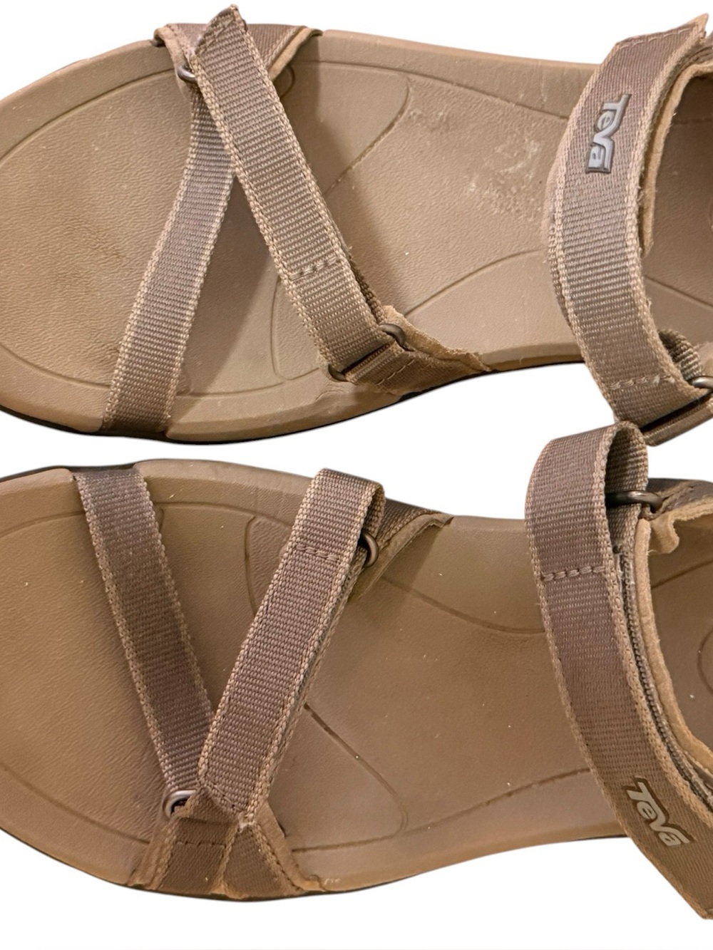 Teva Women's Tan Strappy Outdoor Sandals size 7